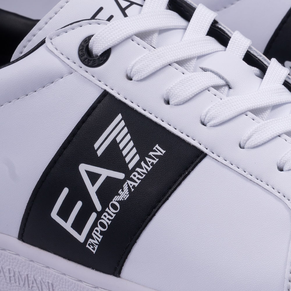 Emporio Armani EA7 Λευκά Sneakers 100% Leather - 7X000332AF10848