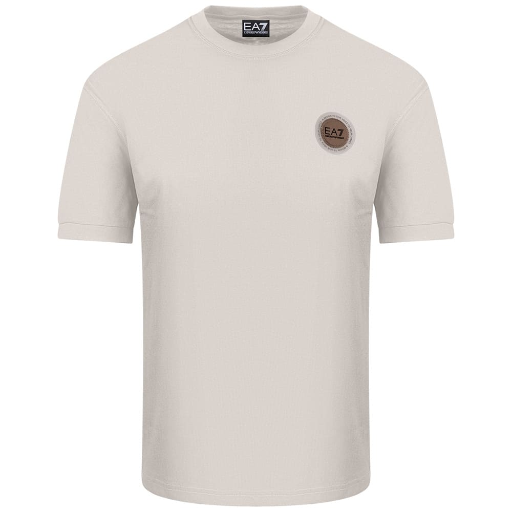 Emporio Armani EA7 Εκρού T-shirt C Neck - 7X000454AF16548