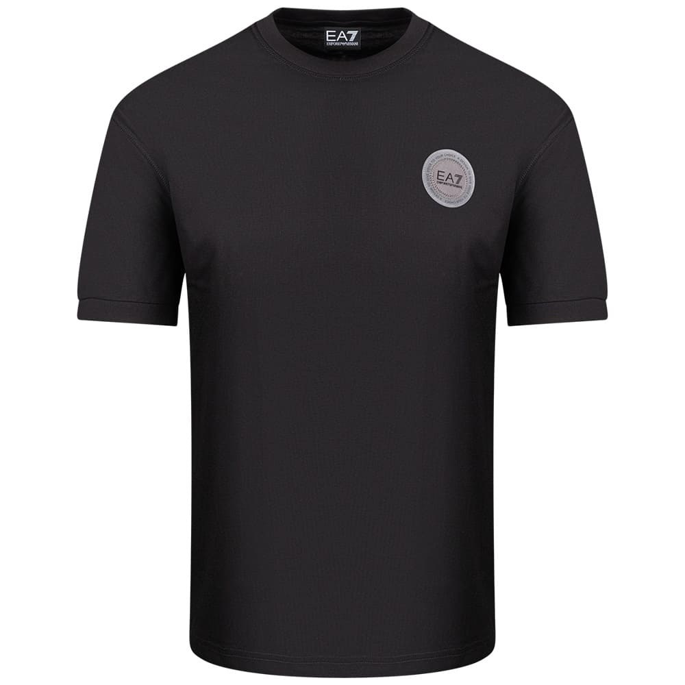 Emporio Armani EA7 Μαύρο T-shirt C Neck - 7X000454AF16548