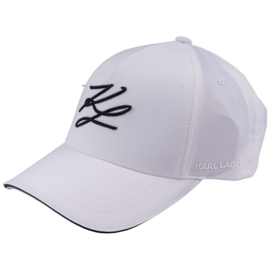 Karl Lagerfeld Λευκό Καπέλο Jockey - 805613 552124