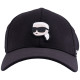 Karl Lagerfeld Μαύρο Καπέλο Jockey - 805710 500118