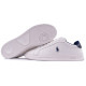 Polo Ralph Lauren Λευκά Sneakers 100% Leather - 809968172001