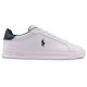 Polo Ralph Lauren Λευκά Sneakers 100% Leather - 809968172002