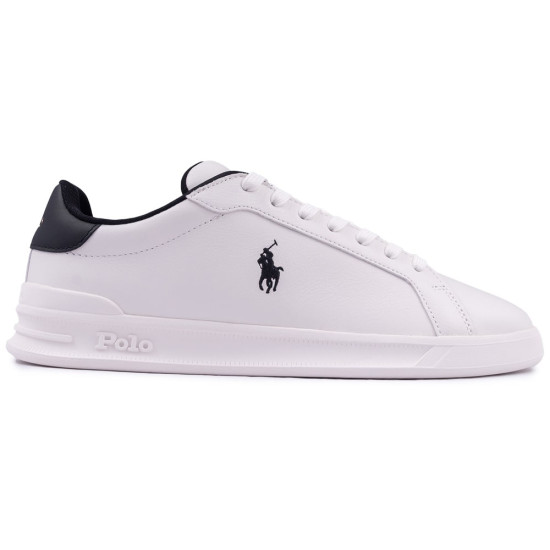 Polo Ralph Lauren Λευκά Sneakers 100% Leather - 809968172004