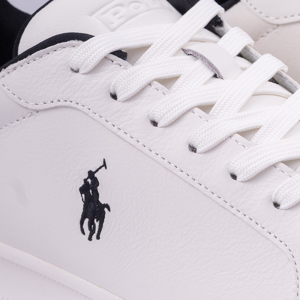 Polo Ralph Lauren Λευκά Sneakers 100% Leather - 809968172004