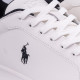 Polo Ralph Lauren Λευκά Sneakers 100% Leather - 809968172004