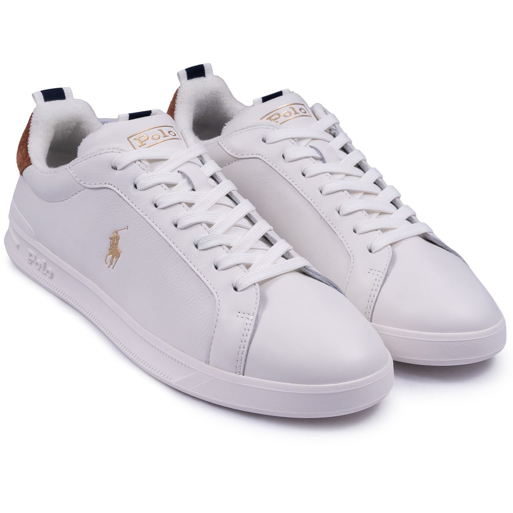 Polo Ralph Lauren Λευκά Sneakers - 809P02081001