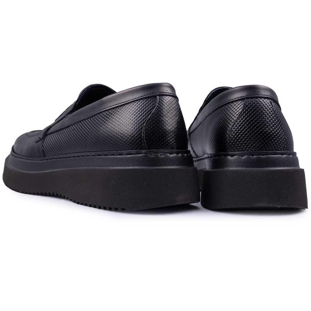 Raymont Μαύρα Tassel Loafers - 829 