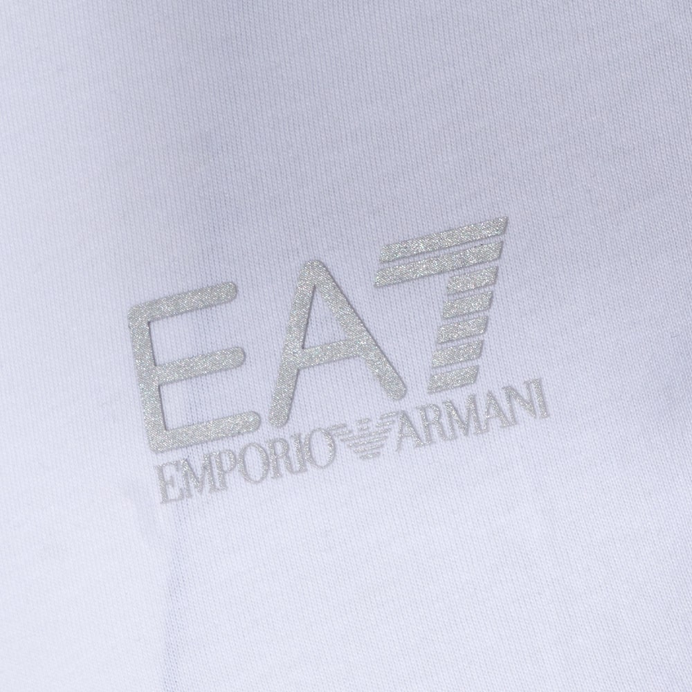 Emporio Armani EA7 Λευκό T-shirt C Neck - 8NPT25PJVPZ