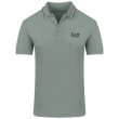 Emporio Armani EA7 Χακί Κοντομάνικο polo - 8NPF16PJVUZ