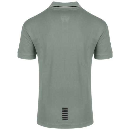 Emporio Armani EA7 Χακί Κοντομάνικο polo - 8NPF16PJVUZ