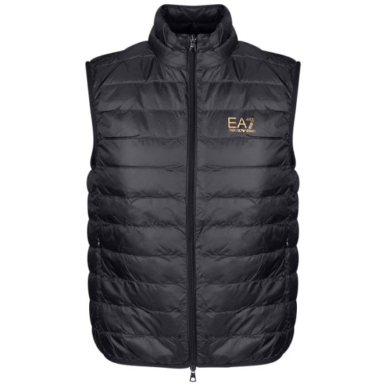 Emporio Armani EA7 Μαύρο Αμάνικο Μπουφάν - 8NPQ06PNGPZ