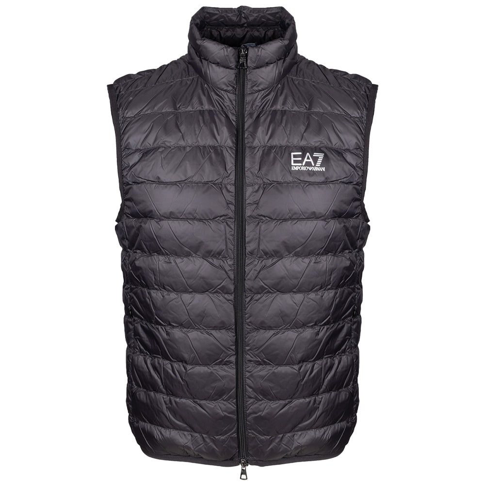 Emporio Armani EA7 Μαύρο Αμάνικο Μπουφάν - 8NPQ06PNGPZ
