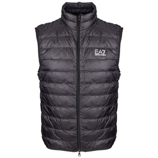 Emporio Armani EA7 Μαύρο Αμάνικο Μπουφάν - 8NPQ06PNGPZ