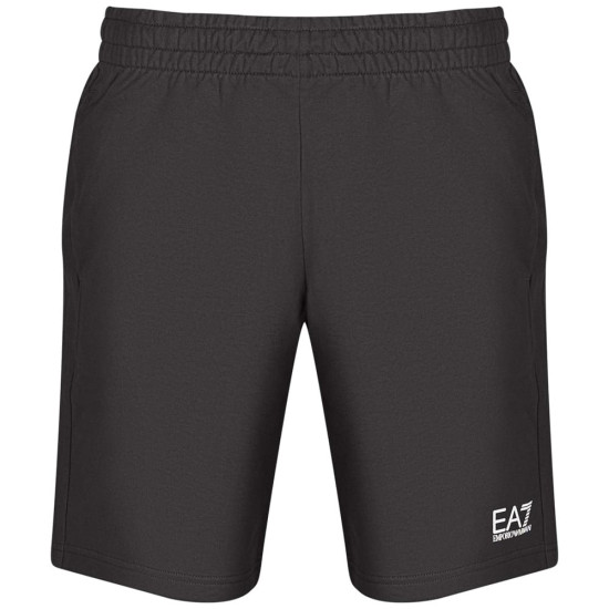 Emporio Armani EA7 Μαύρη Αθλητική Βερμούδα - 8NPS65PJVRZ