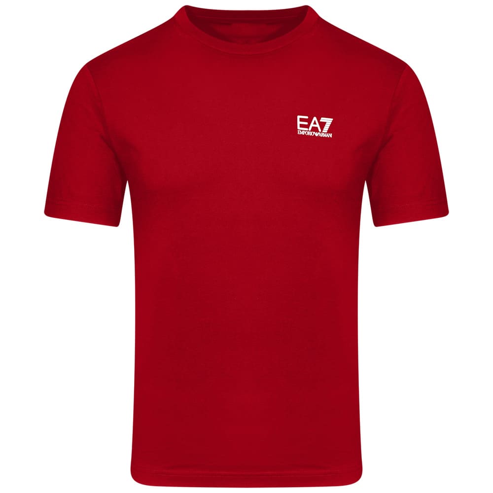 Emporio Armani EA7 Κόκκινο T-shirt C Neck - 8NPT26PJVQZ