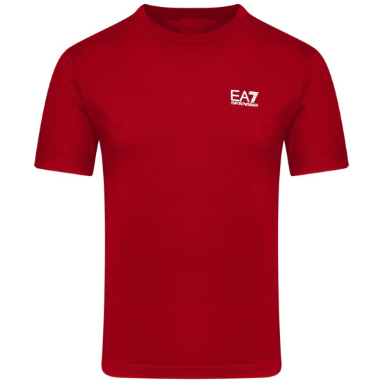 Emporio Armani EA7 Κόκκινο T-shirt C Neck - 8NPT26PJVQZ