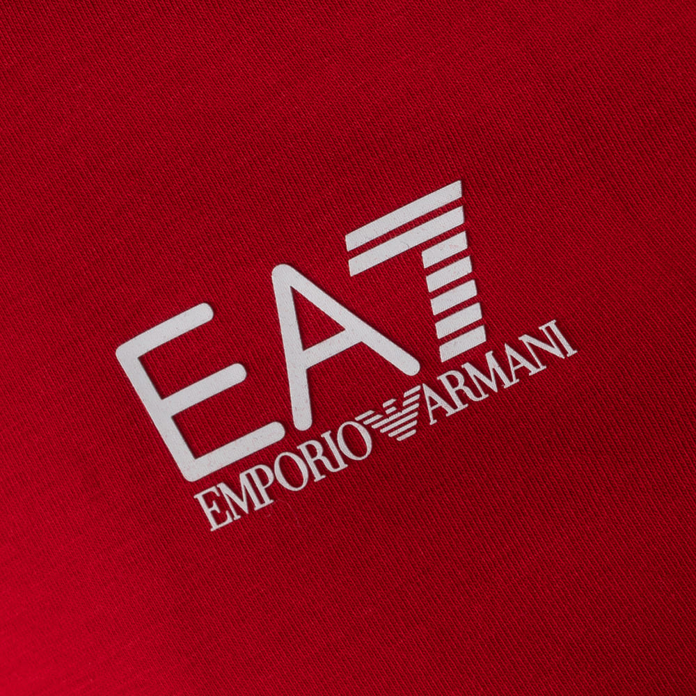 Emporio Armani EA7 Κόκκινο T-shirt C Neck - 8NPT26PJVQZ