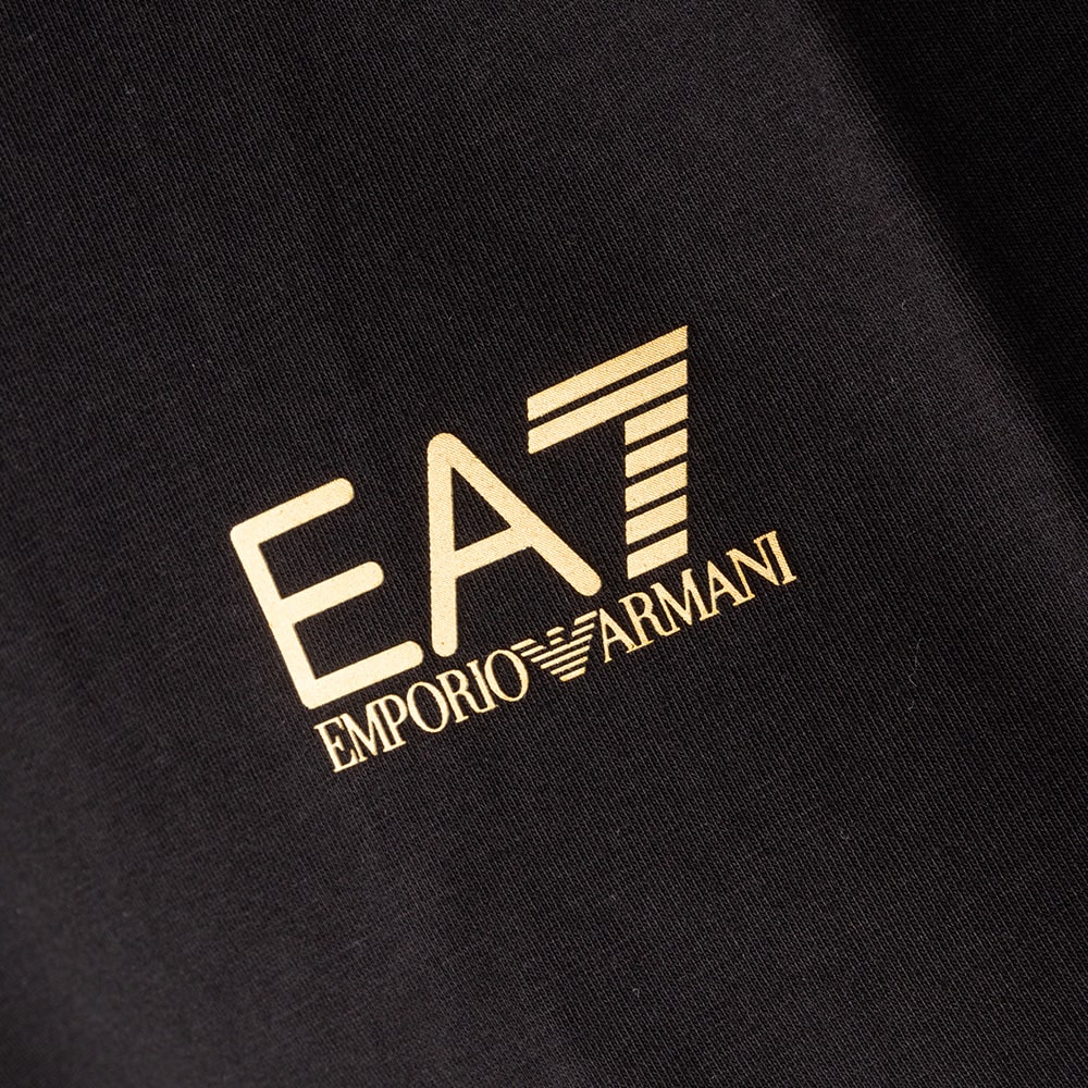 Emporio Armani EA7 Μαύρη Μπλούζα C Neck - 8NPT28PJVQZ
