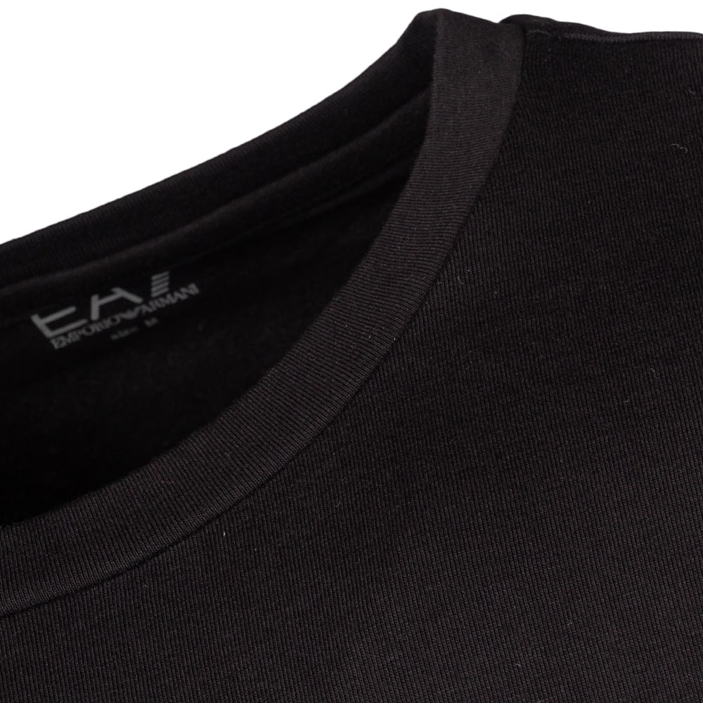Emporio Armani EA7 Μαύρη Μπλούζα C Neck - 8NPT28PJVQZ