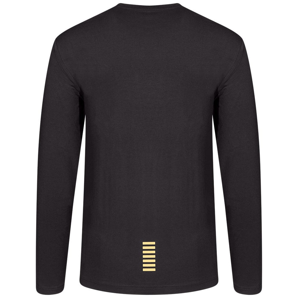 Emporio Armani EA7 Μαύρη Μπλούζα C Neck - 8NPT28PJVQZ