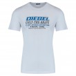 DIESEL Λευκό T-shirt C Neck - A02970 0GRAI