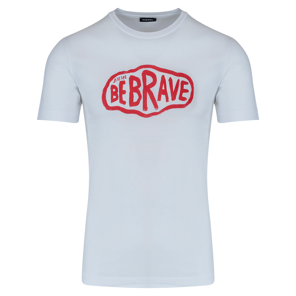 DIESEL Λευκό T-shirt T-Diego - A02972 0GRAI