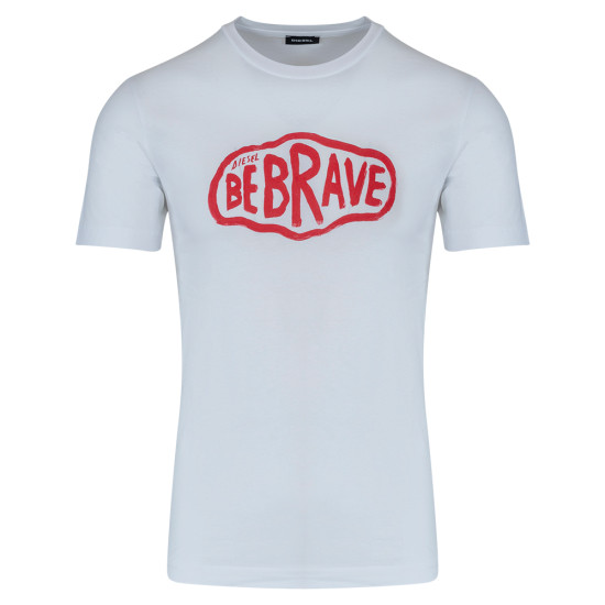 DIESEL Λευκό T-shirt T-Diego - A02972 0GRAI