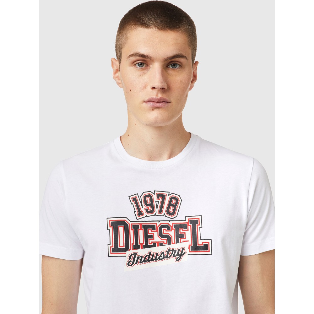 DIESEL Λευκό T-shirt T-Diego - A03365 0GRAI