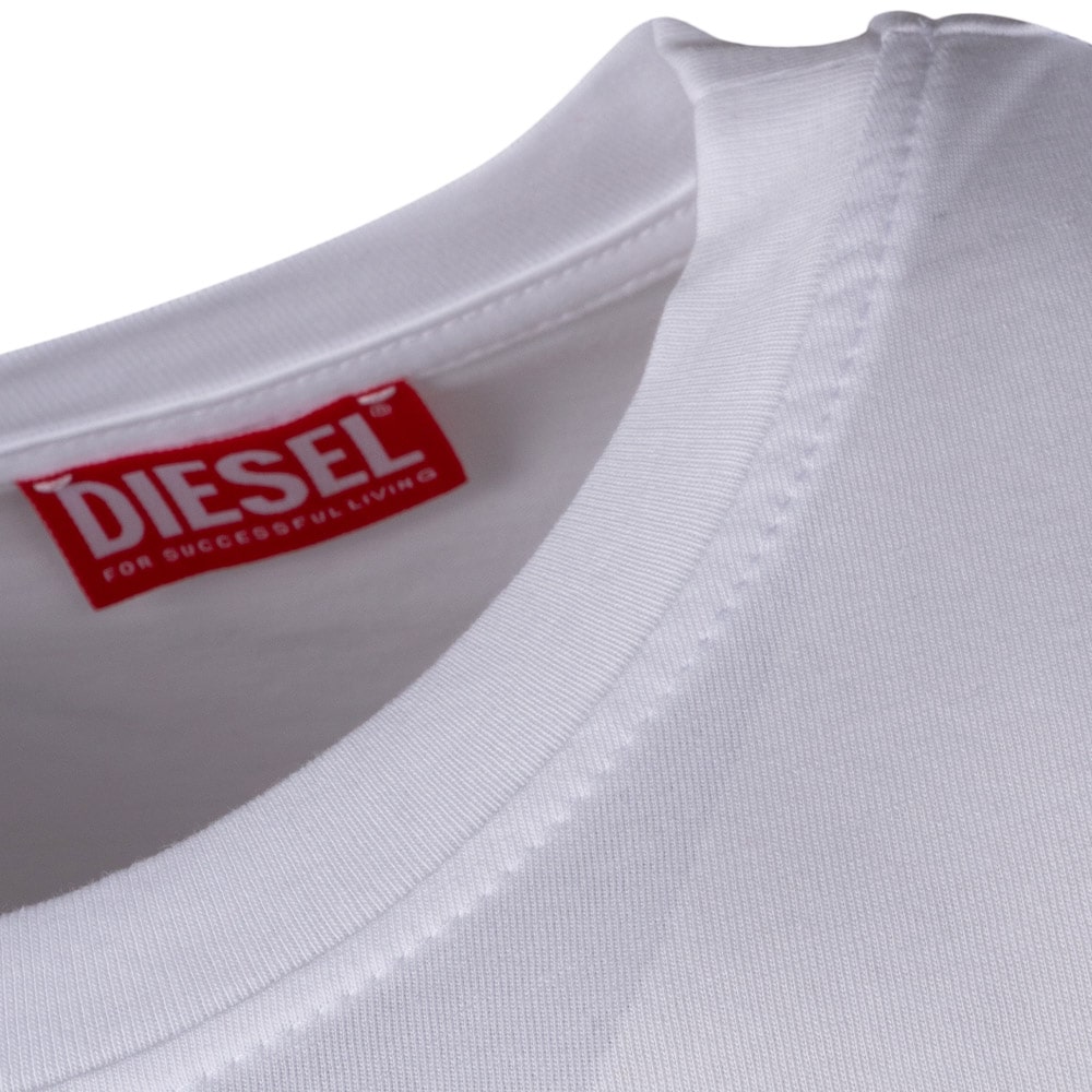 Diesel Λευκό T-shirt T-DIEGOR C Neck - A03766 0GRAI