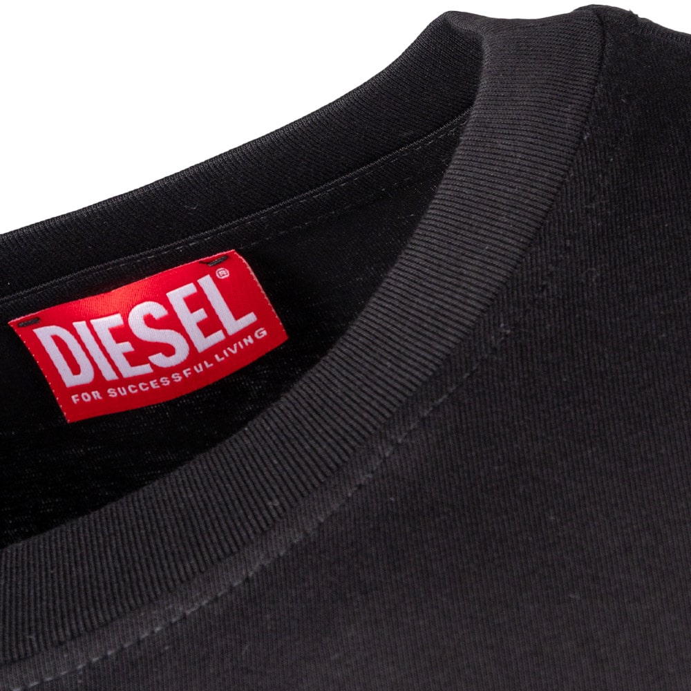Diesel Μαύρο T-shirt T-DIEGOR C Neck - A03766 0GRAI