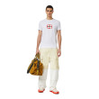 DIESEL Λευκό T-Shirt C Neck - A03848 0GRAI