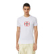 DIESEL Λευκό T-Shirt C Neck - A03848 0GRAI