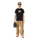 DIESEL Μαύρο T-Shirt C Neck - A03848 0GRAI