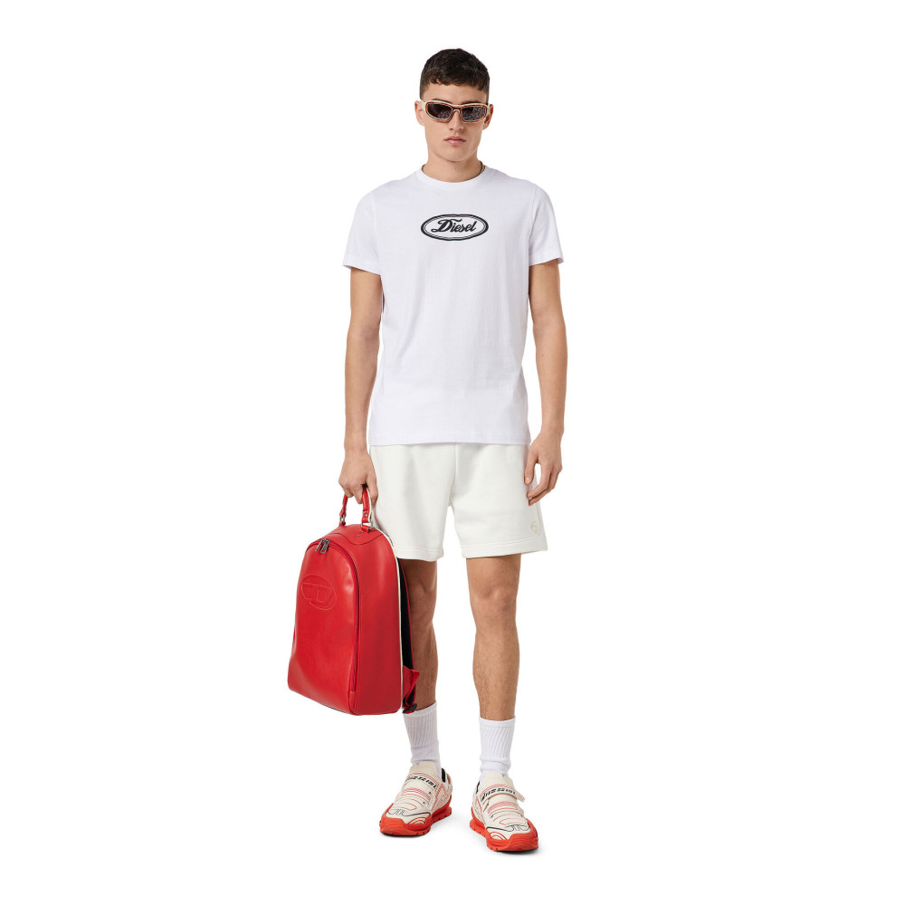 DIESEL Λευκό T-Shirt C Neck - A05216 0HAYU
