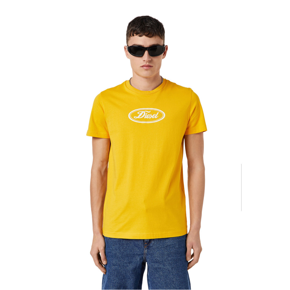 DIESEL Κίτρινο T-Shirt C Neck - A05216 0HAYU