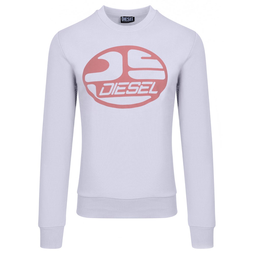 Diesel Λευκό Φούτερ C Neck A06494 0HAYT