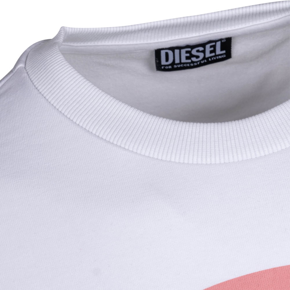Diesel Λευκό Φούτερ C Neck A06494 0HAYT