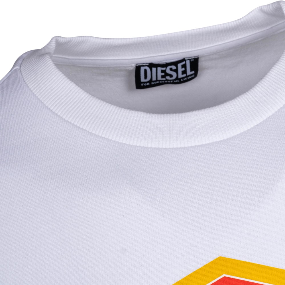 Diesel Λευκό Φούτερ C Neck A06499 0HAYT