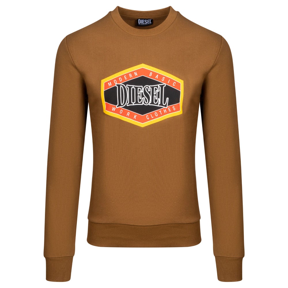 Diesel Καφέ Φούτερ C Neck A06499 0HAYT