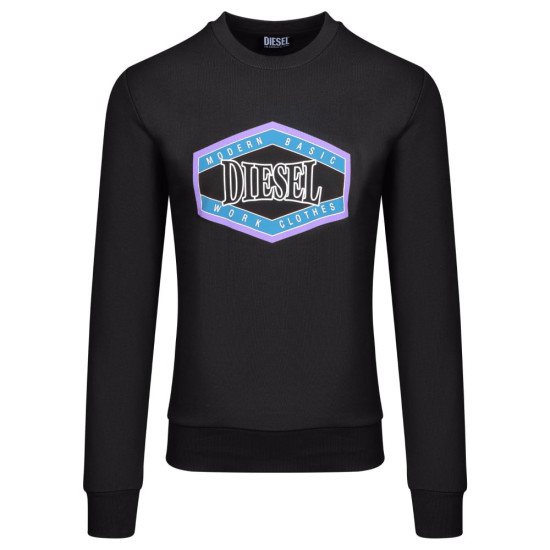 Diesel Μαύρο Φούτερ C Neck A06499 0HAYT