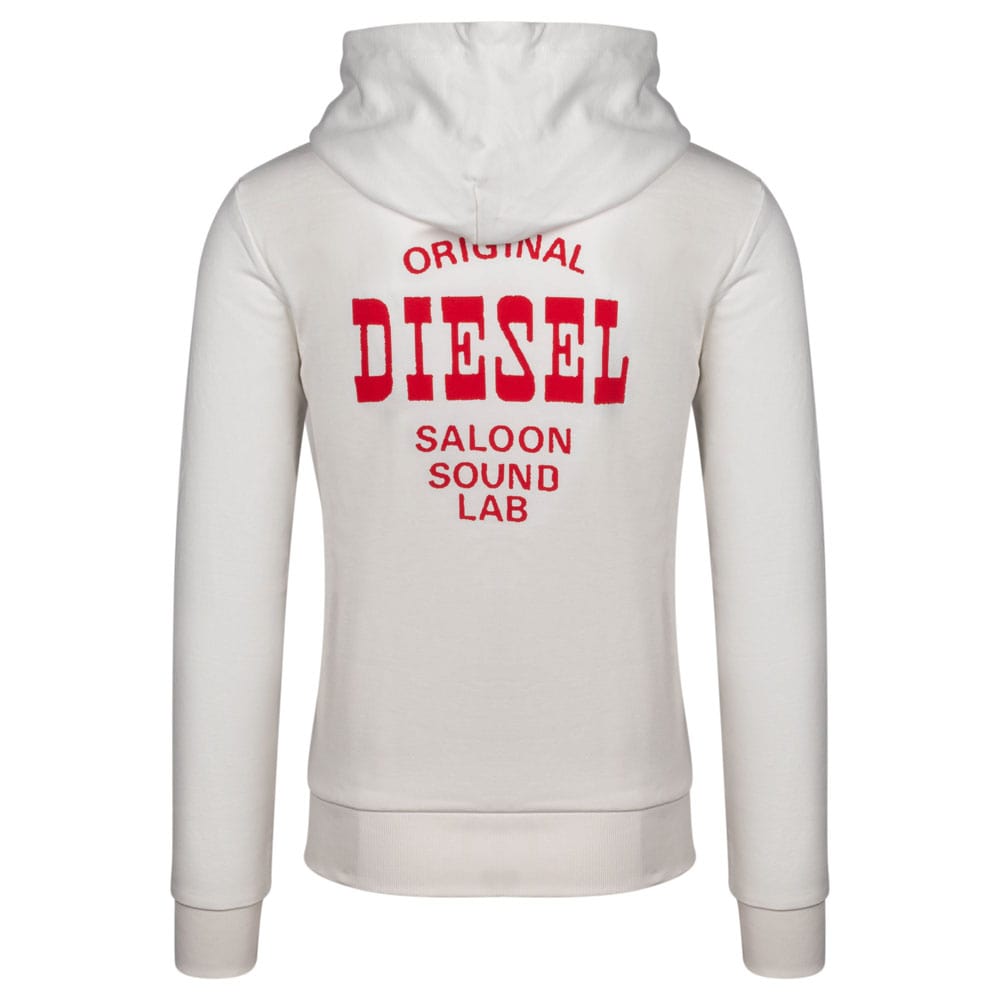 Diesel Λευκό Hoodie - A07810 0HAYT