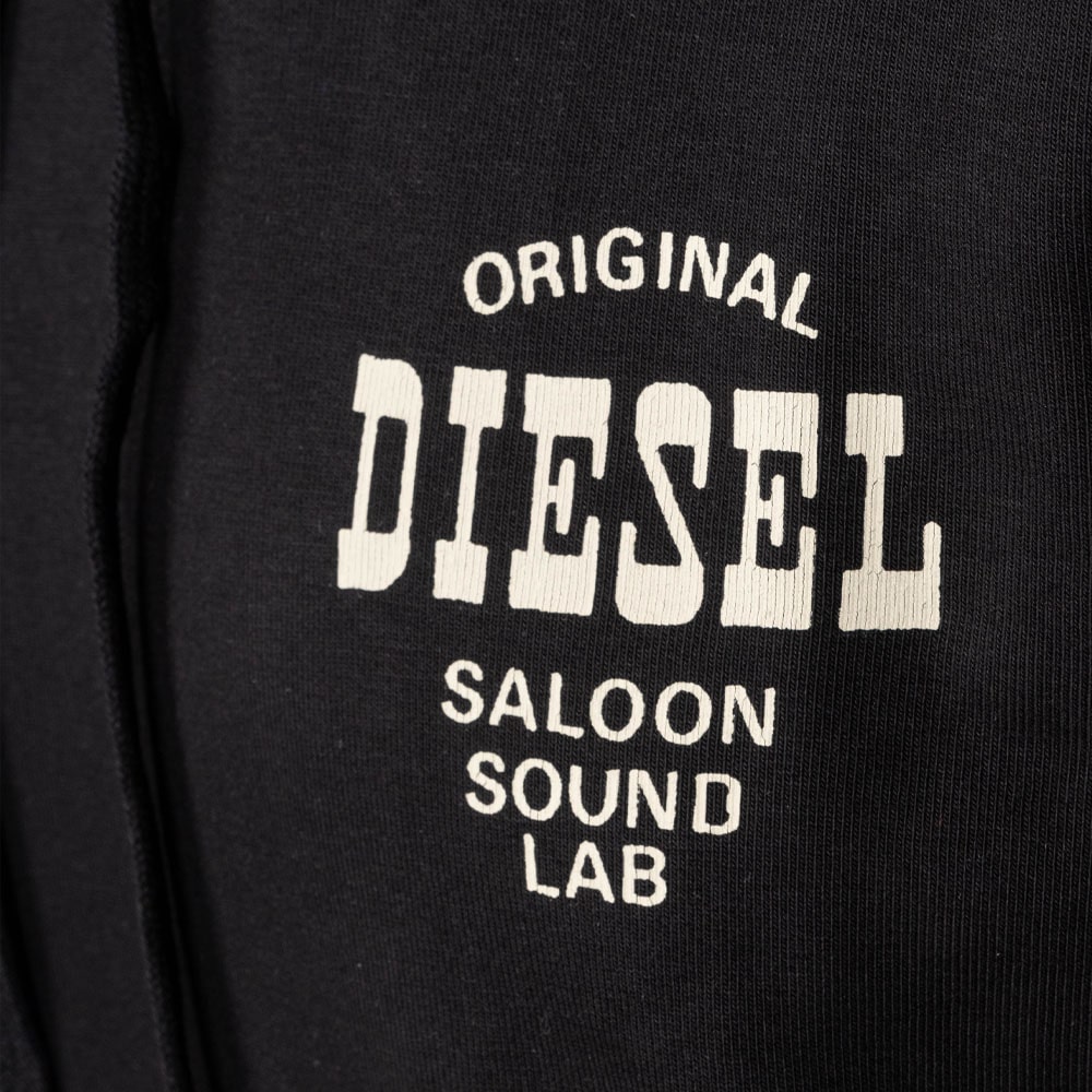 Diesel Μαύρο Hoodie - A07810 0HAYT