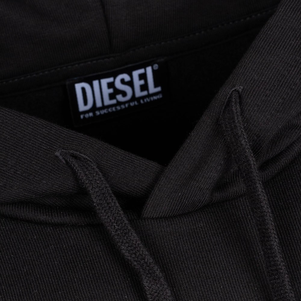 Diesel Μαύρο Hoodie - A07810 0HAYT