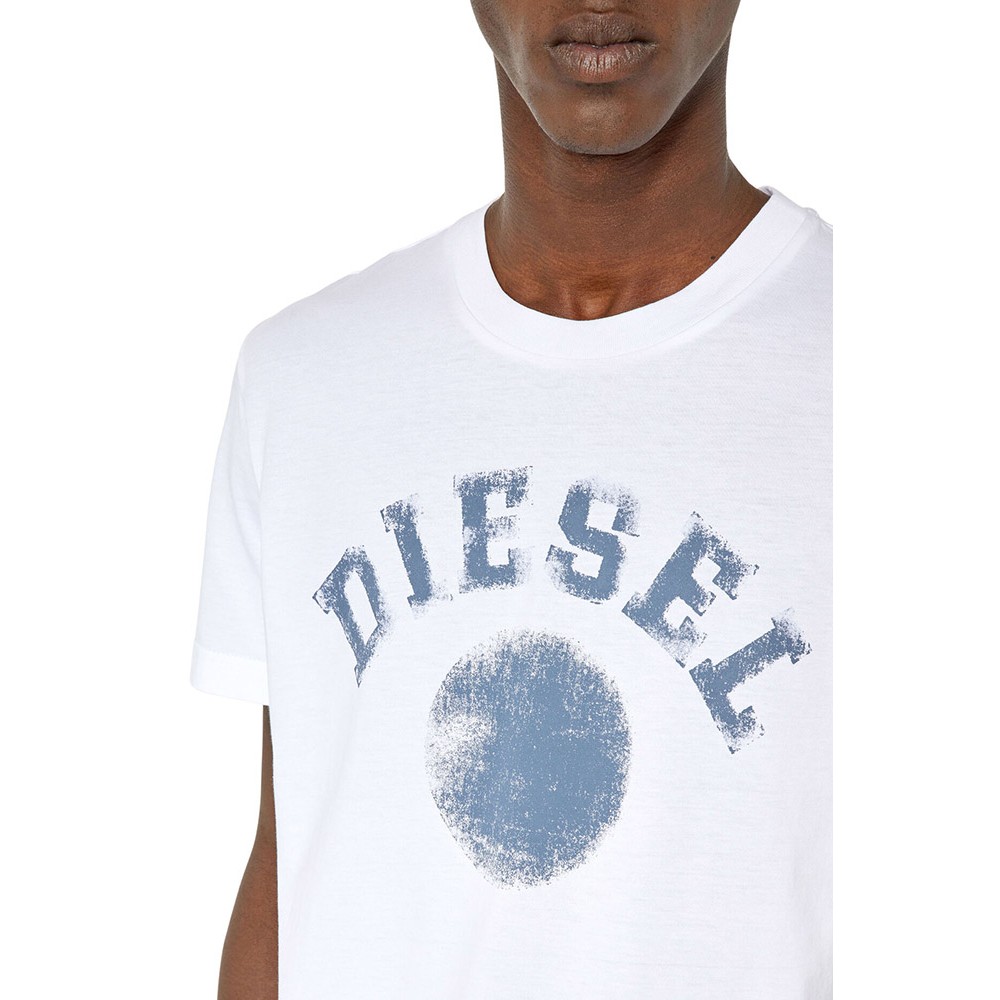 Diesel Λευκό T-shirt T-DIEGOR - A08682 0GRAI