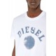 Diesel Λευκό T-shirt T-DIEGOR - A08682 0GRAI