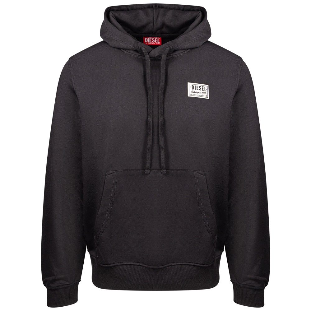 Diesel Μαύρο Hoodie S-GINN - A089580HAYT