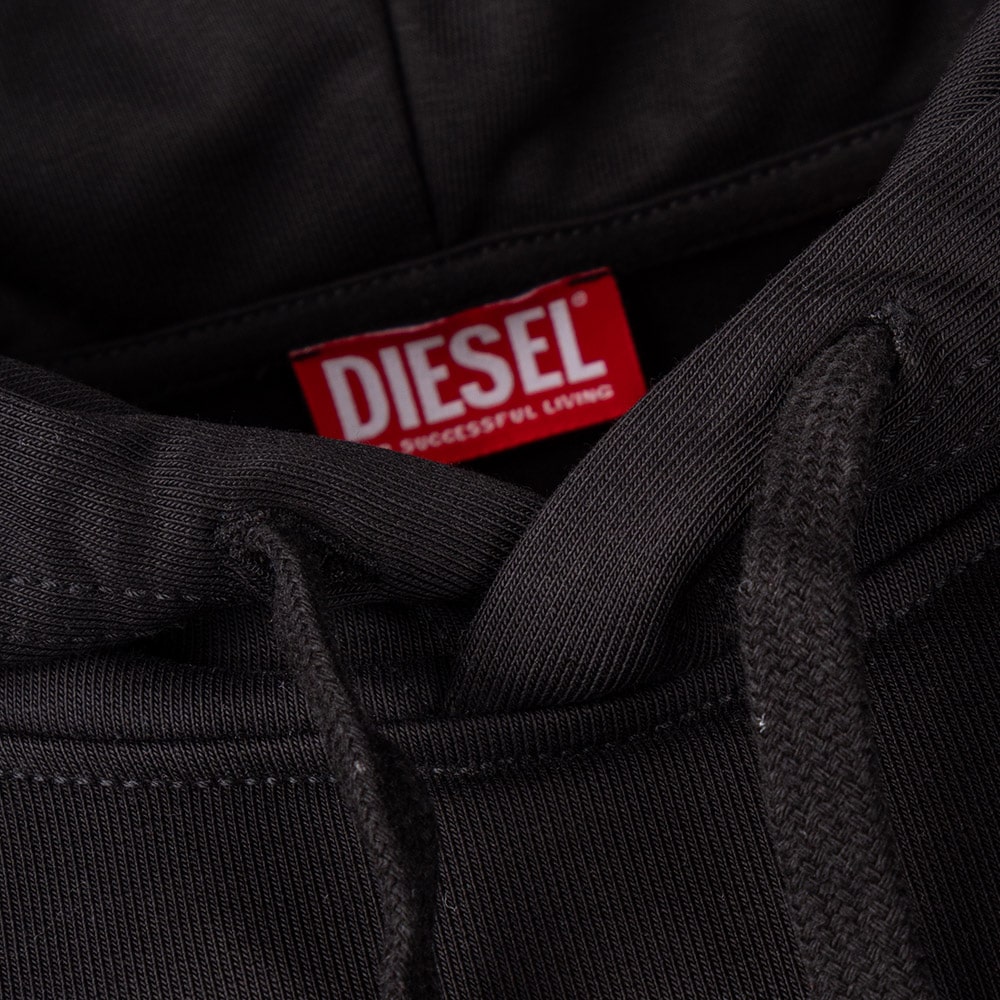 Diesel Μαύρο Hoodie S-GINN - A089580HAYT