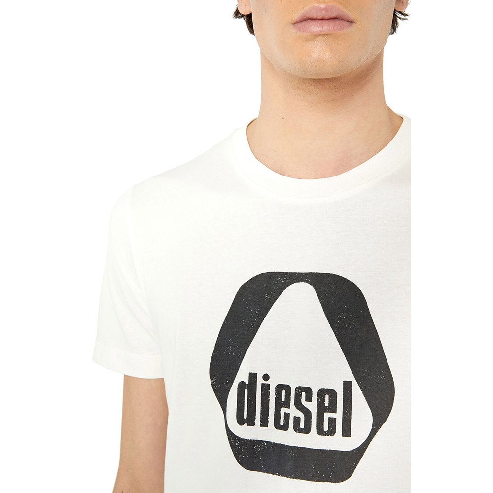 Diesel Λευκό T-shirt T-DIEGOR - A09674 0CATM