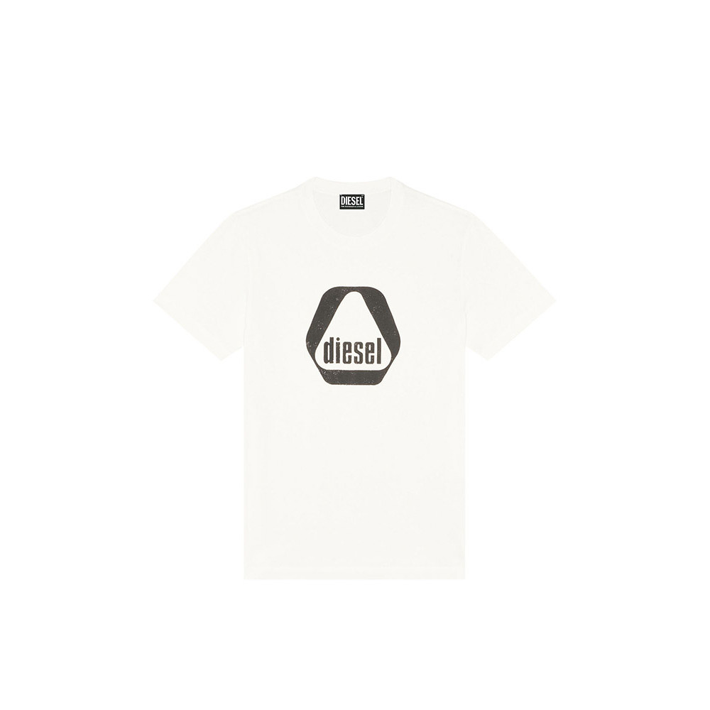 Diesel Λευκό T-shirt T-DIEGOR - A09674 0CATM